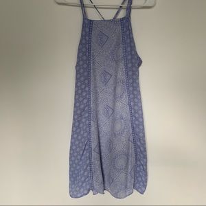 Blue Rain Purple Shift Dress